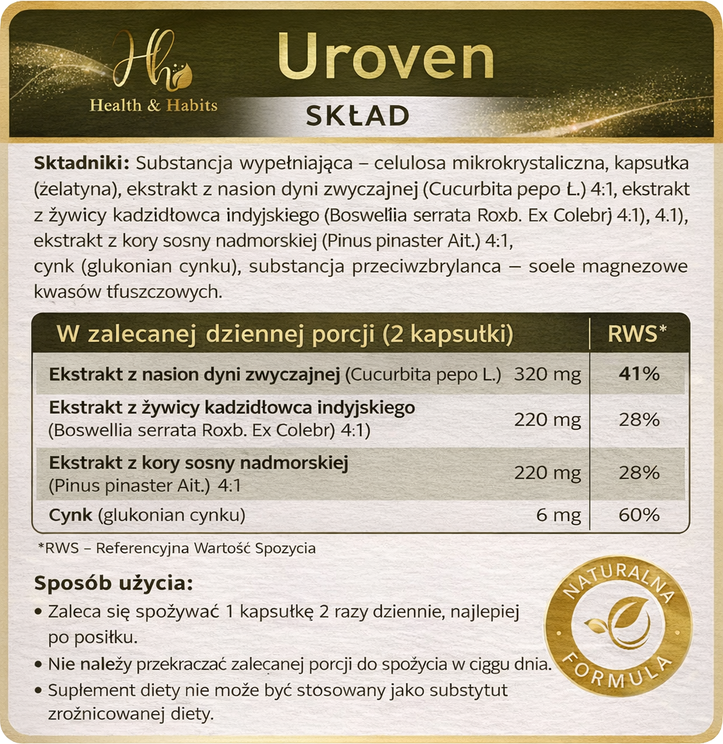 Uroven Skład